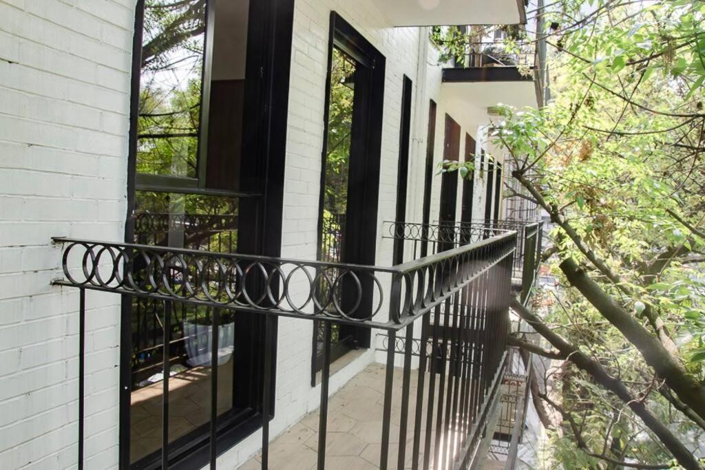 Apartment With Terrace Down Town เม็กซิโกซิตี้ ภายนอก รูปภาพ