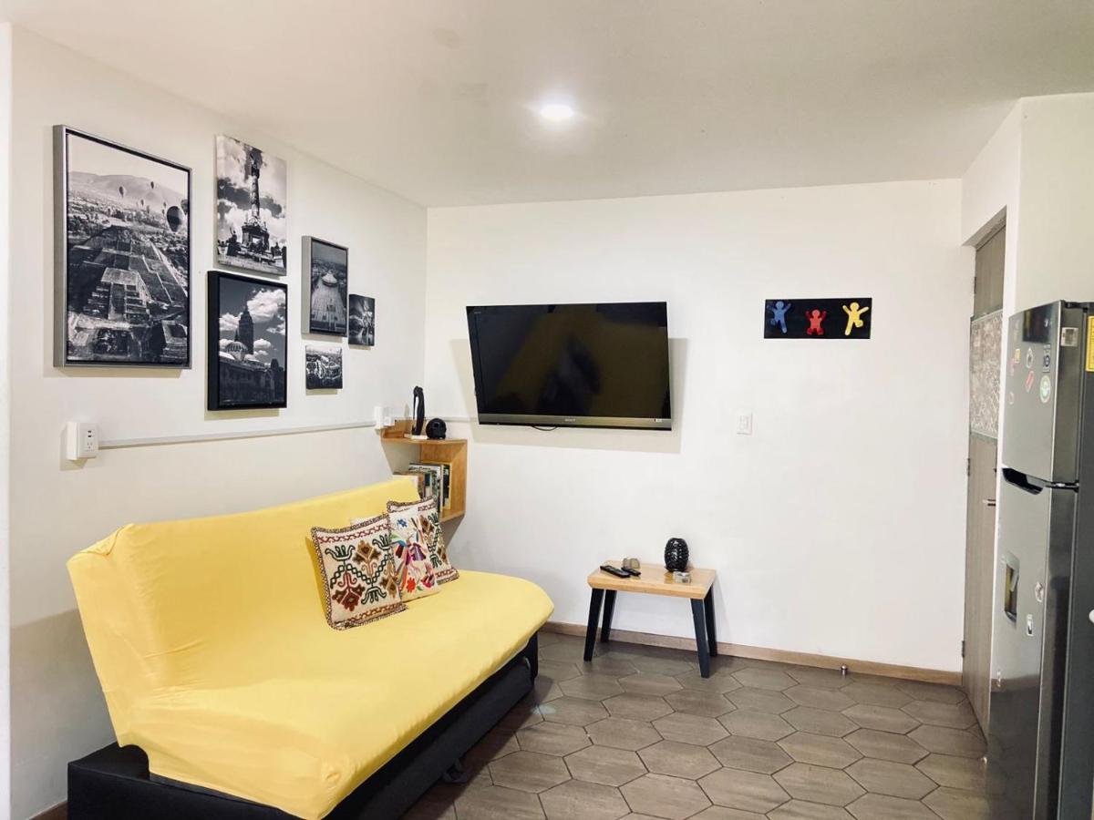 Apartment With Terrace Down Town เม็กซิโกซิตี้ ภายนอก รูปภาพ