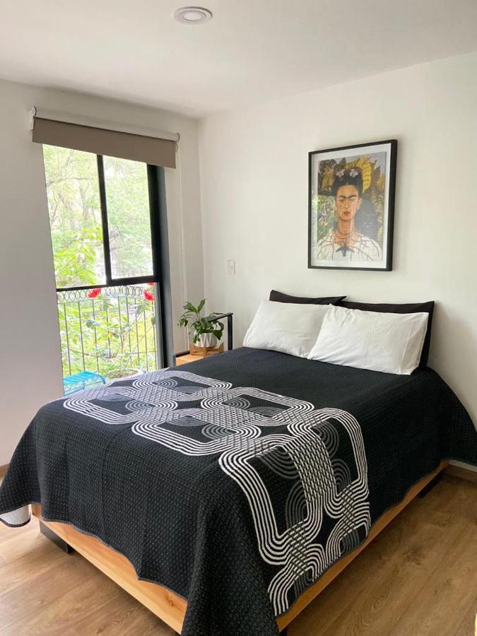 Apartment With Terrace Down Town เม็กซิโกซิตี้ ภายนอก รูปภาพ